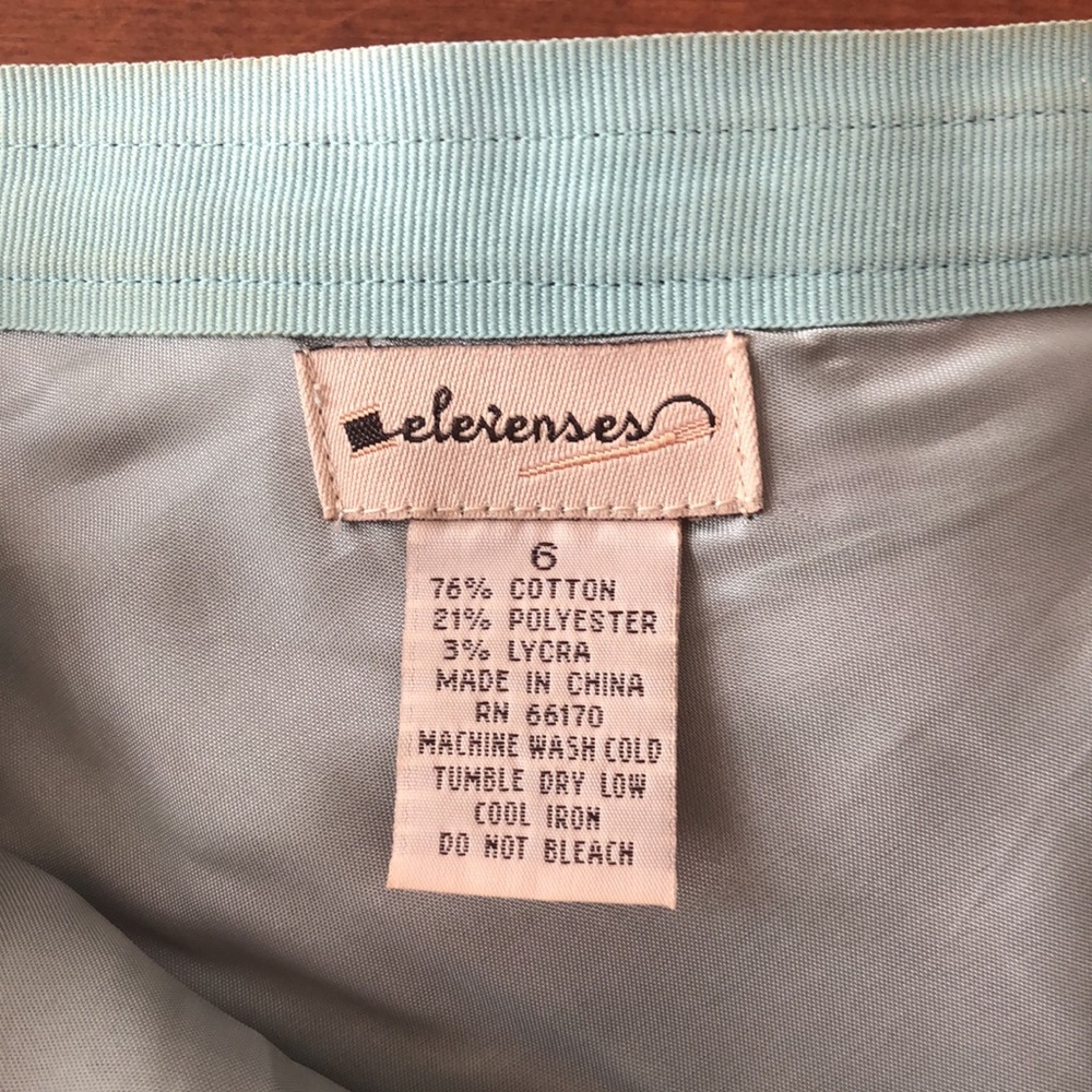 EUC Anthropologie elevenses black pencil skirt - Picture 5 of 5